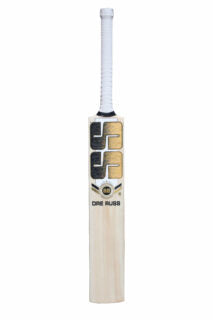 SS DRE RUSS Player Cricket Bat Premium Gold (Kashmir Willow)