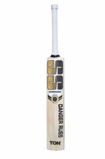 SS DRE RUSS Player Cricket Bat Premium Gold (Kashmir Willow)