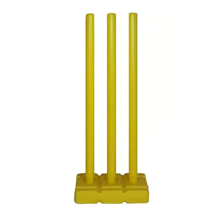 Plastic Cricket Stumps with Plastic Base SS