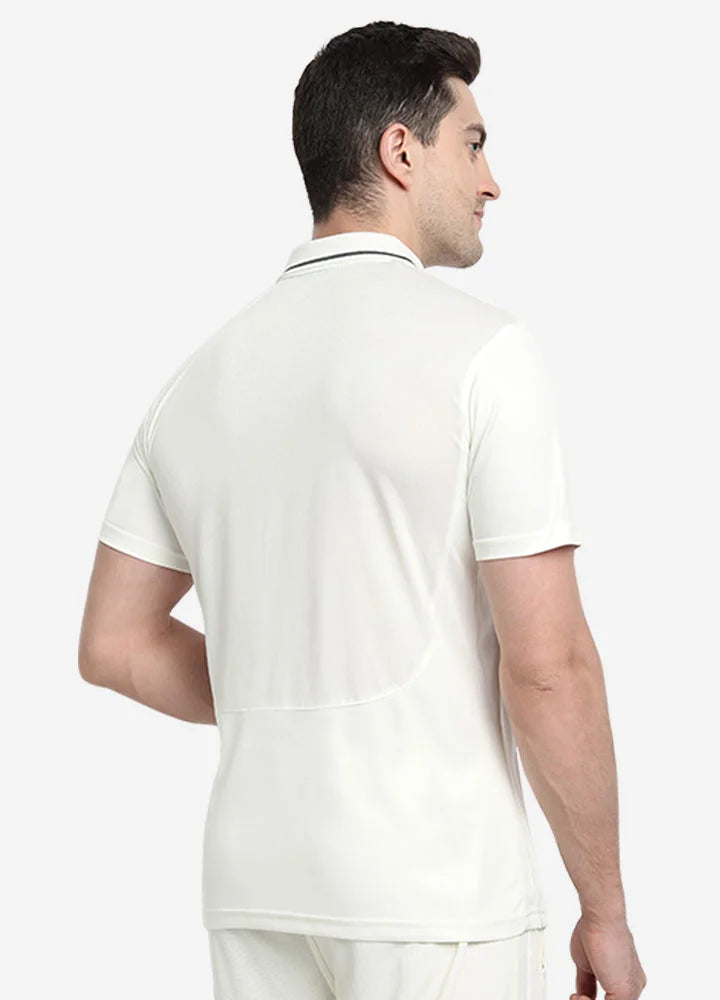 Shrey Premium White Short Sleeve T-shirt