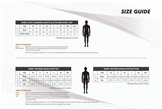 Shrey Intense Compression Long Tights Shrey