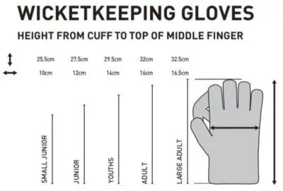 GM AION Wicket Keeping Gloves GM