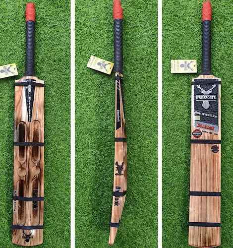 Bandook Bat Upper Blade Players Edition - Diamond Cut Burn Edition (Hard Tennis) - KW Kwesports