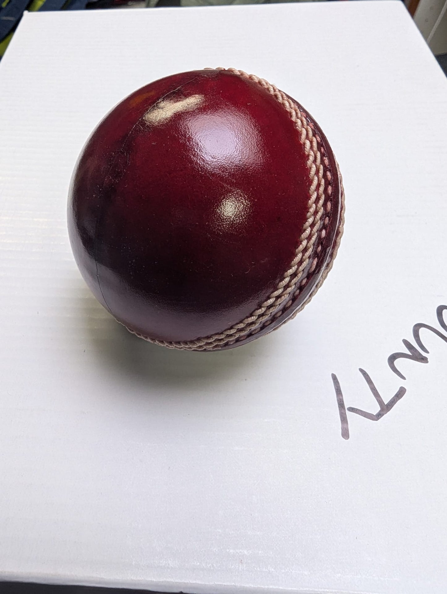 County White Cricket Ball - 4 piece Grade A ball