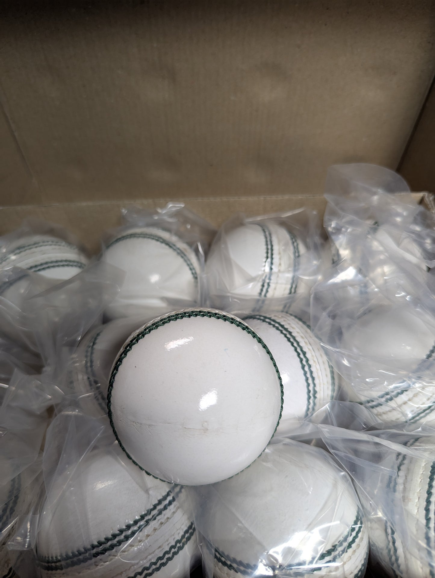 County White Cricket Ball - 4 piece Grade A ball