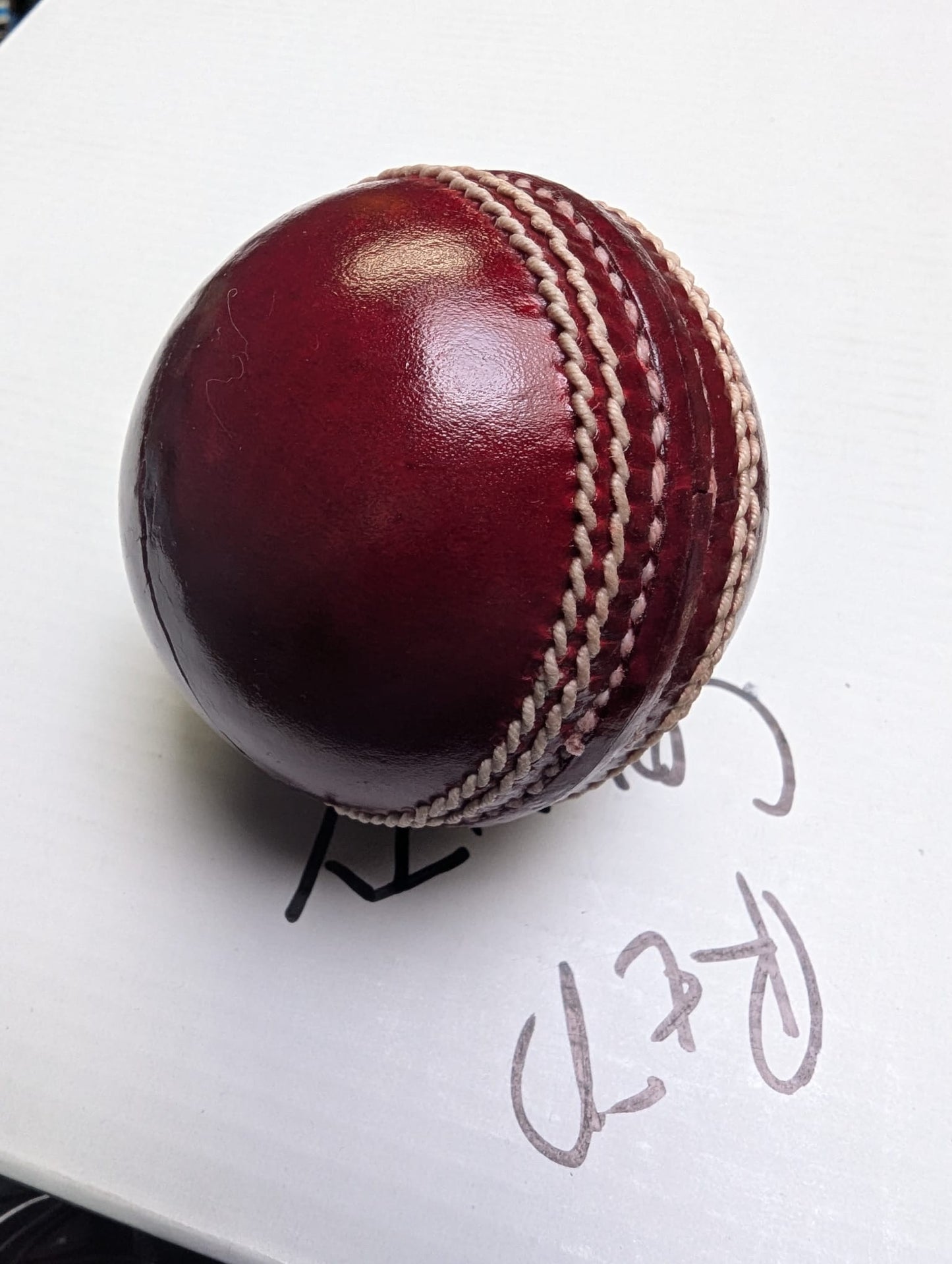 County White Cricket Ball - 4 piece Grade A ball