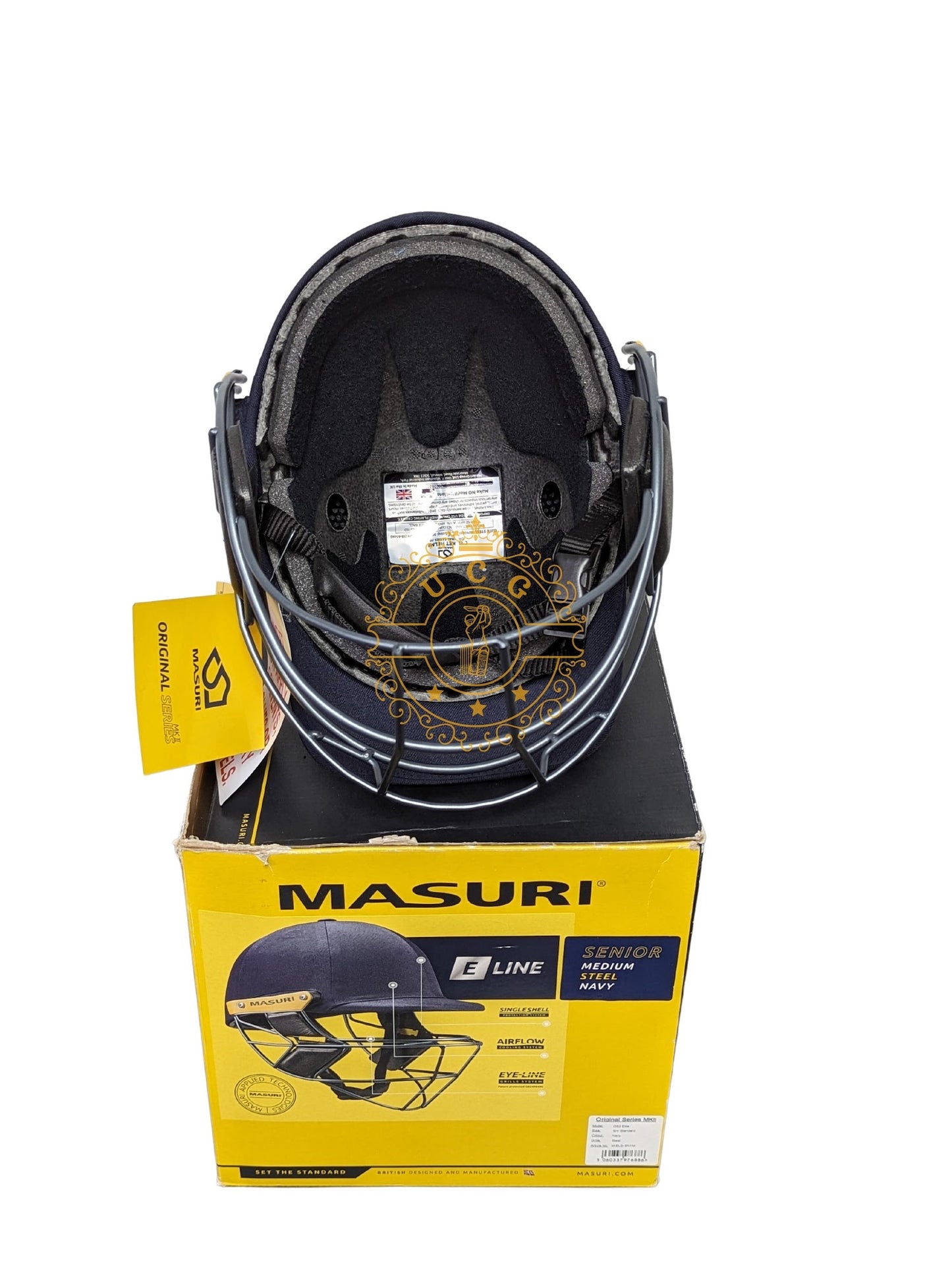 Masuri E Line Steel Cricket Helmet