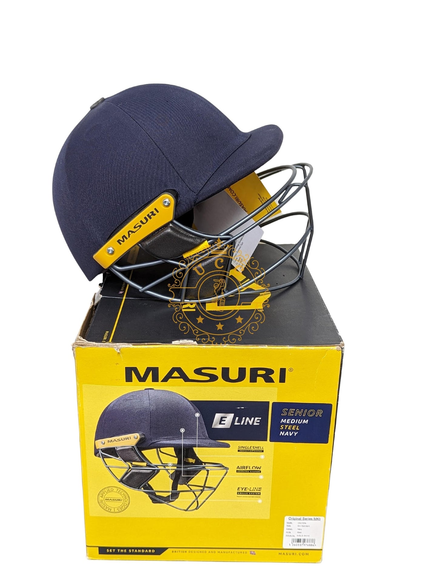 Masuri E Line Steel Cricket Helmet