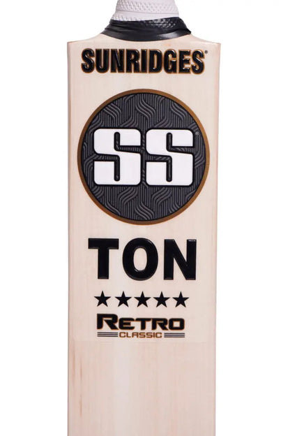SS TON Retro Classic English Willow Cricket Bat-SH SS