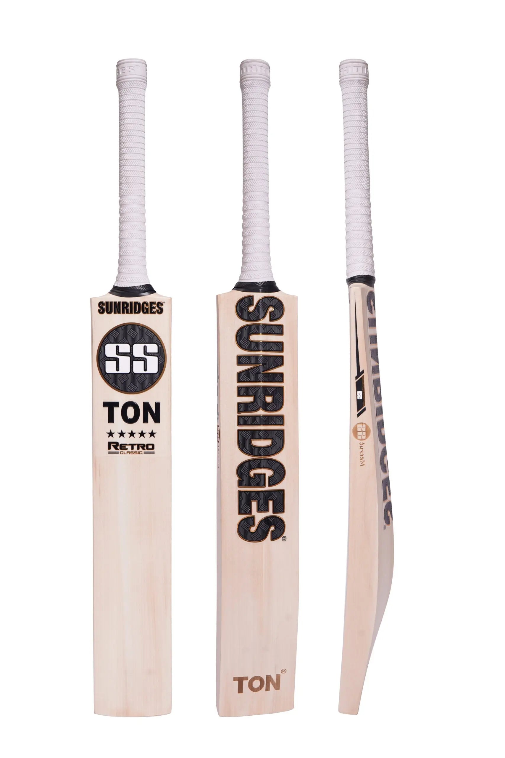 SS TON Retro Classic English Willow Cricket Bat-SH SS