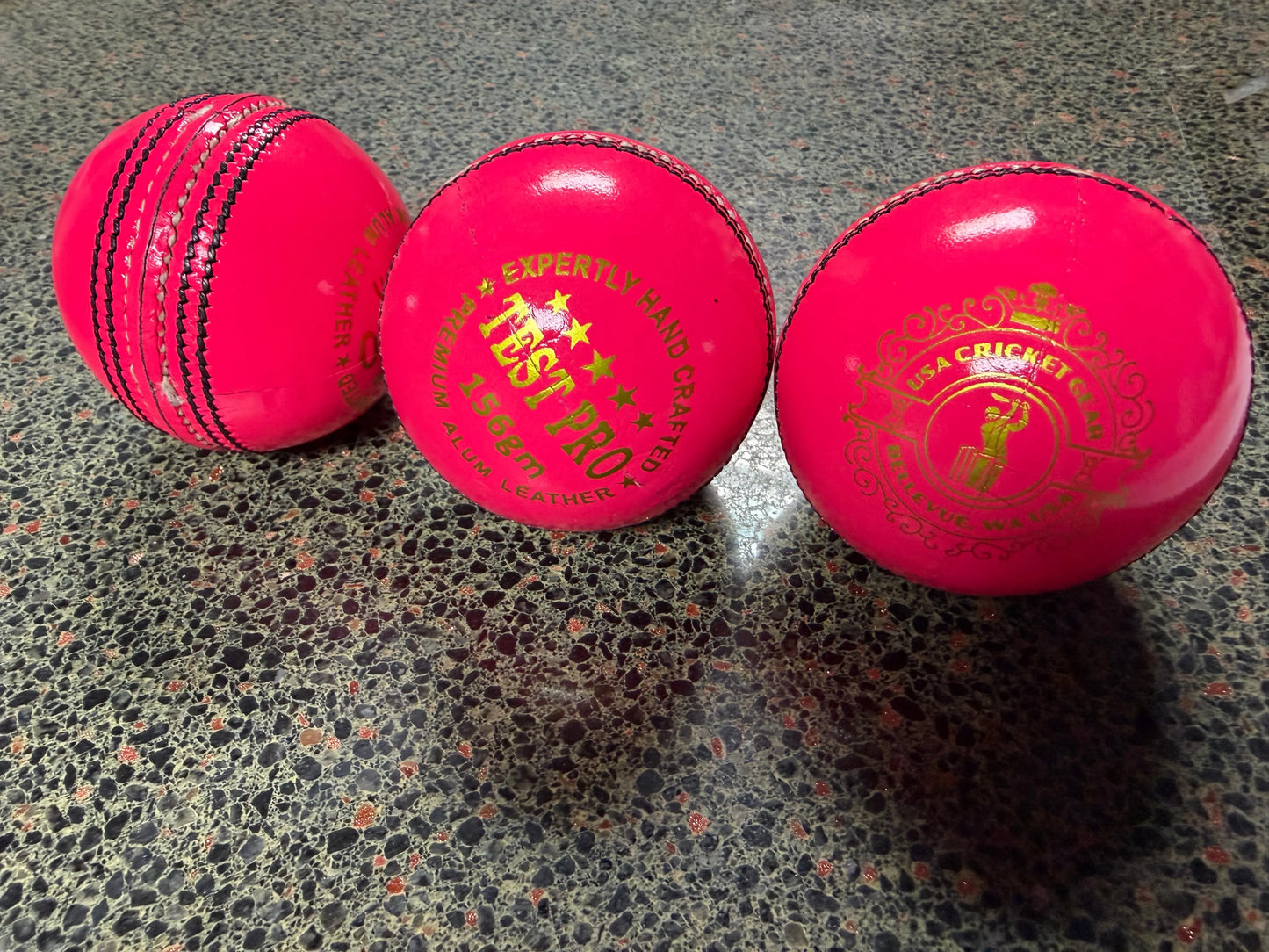 UCG Test PRO Cricket Ball - 4 piece Grade A++ ball USA Cricket Gear