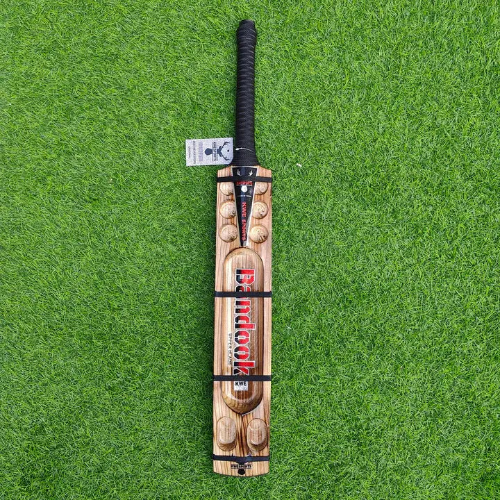 Bandook Bat Upper Blade Players Edition - Diamond Cut Burn Edition (Hard Tennis) - KW Kwesports