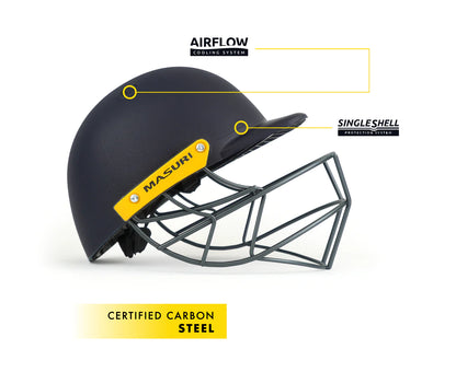 Masuri C Line Steel Cricket Helmet