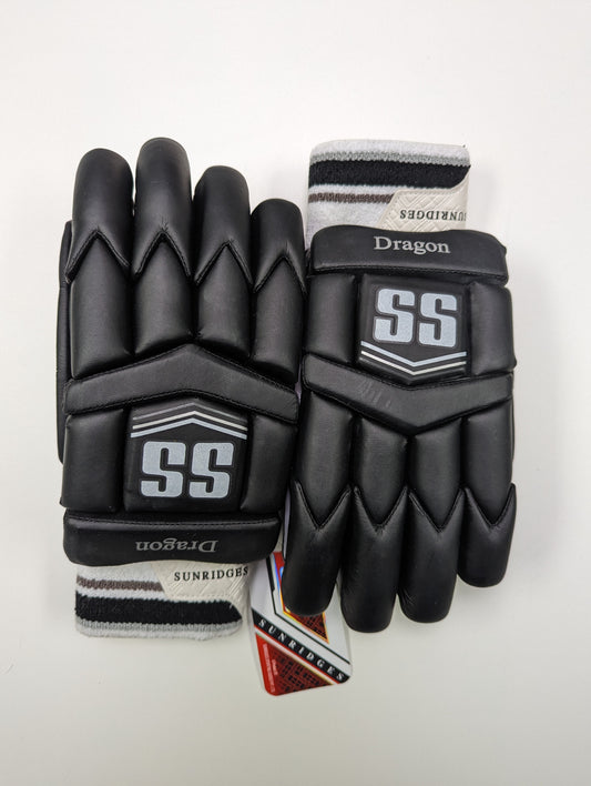 SS Dragon Color Batting Gloves - Black