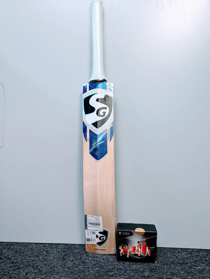 SG HP Flame Cricket Bat (with SG Str8bat Sensor)