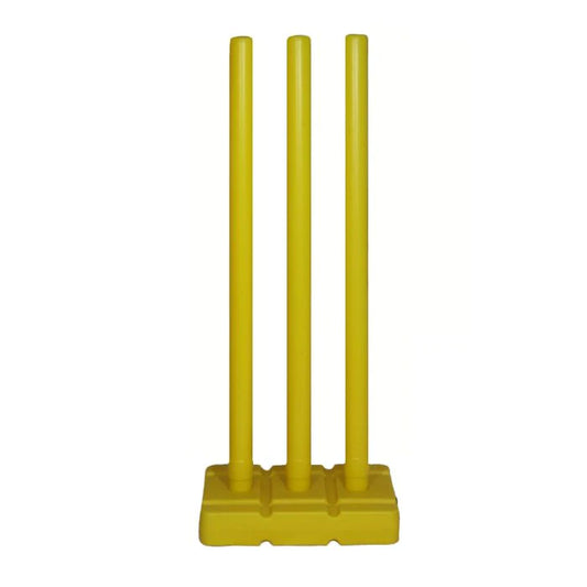 Plastic Cricket Stumps with Plastic Base