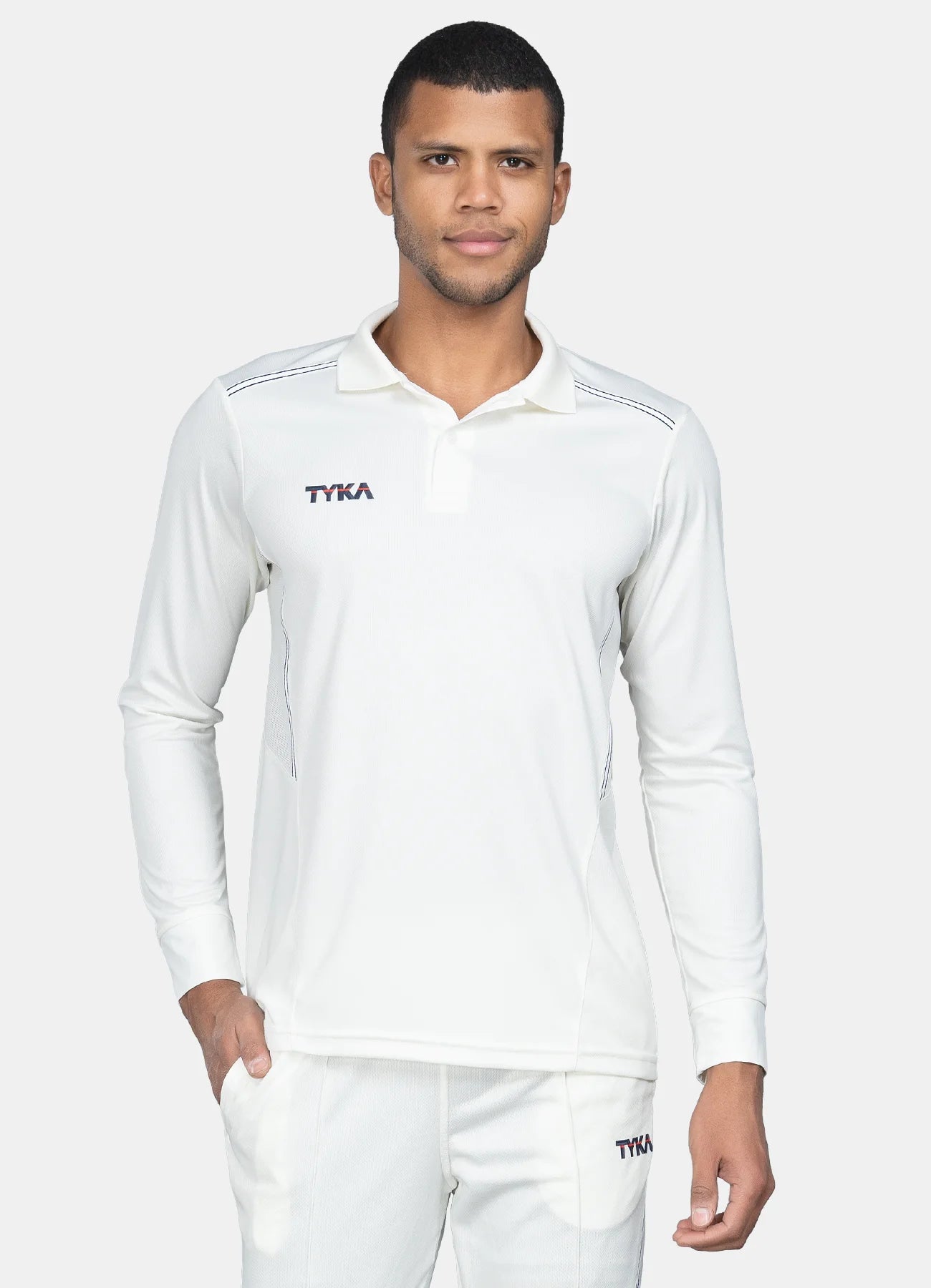 TYKA PRIMA Off White Full Sleeve T-Shirt