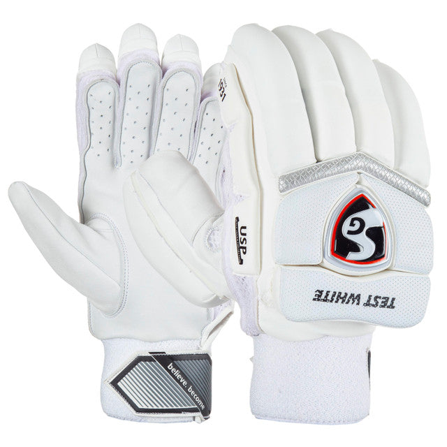 SG TEST White Batting Gloves (2024)