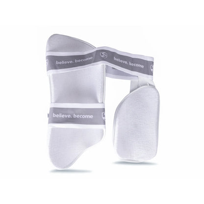 SG Savage Combo Thigh Guard (Leather)