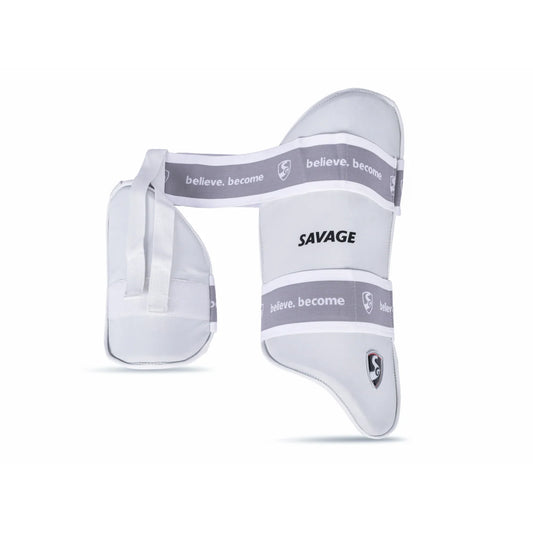 SG Savage Combo Thigh Guard (Leather)