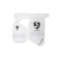 SG Test Pro White Combo Thigh Guard SG