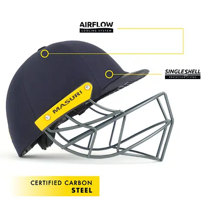 Masuri C Line Plus Steel Cricket Helmet Masuri