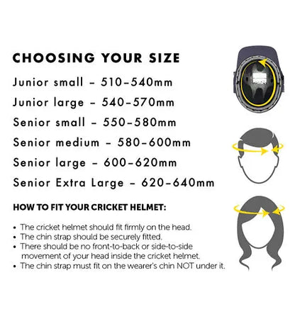 Masuri C Line Plus Steel Cricket Helmet Masuri