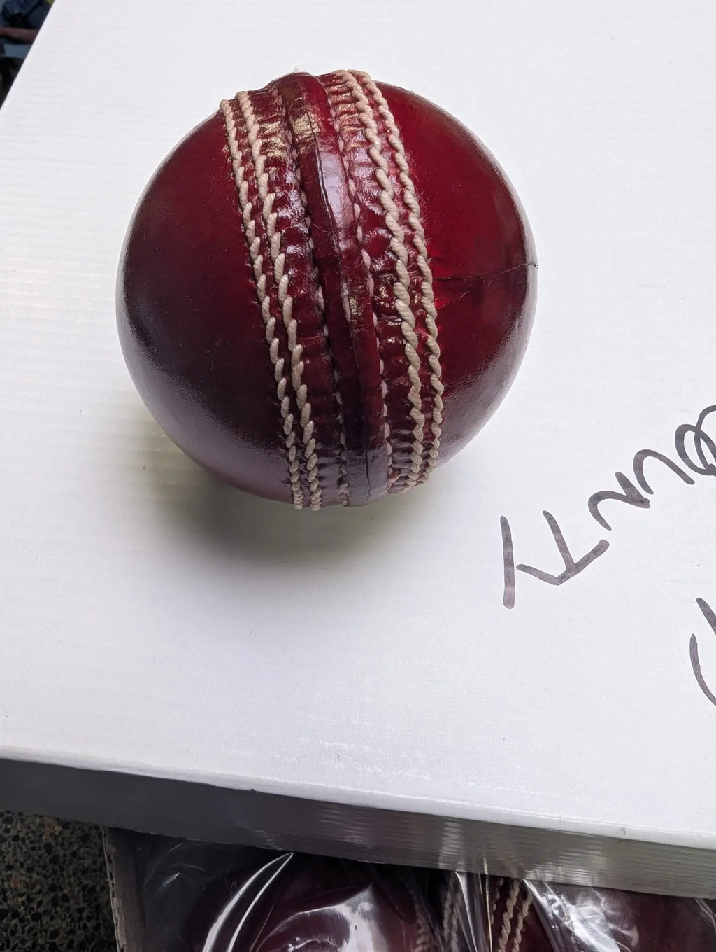 Test Cricket Ball - 4 piece Grade A+ ball USA Cricket Gear