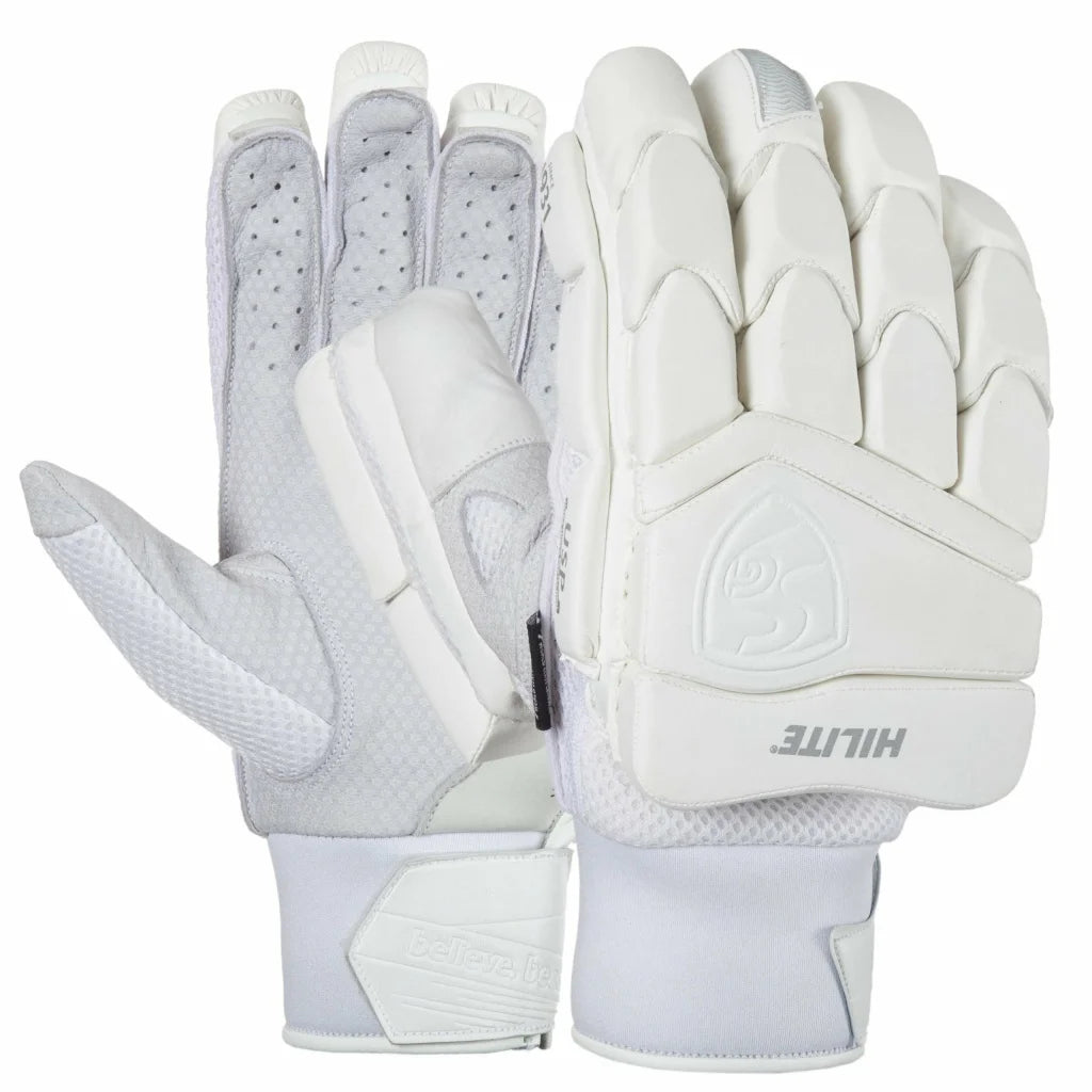 SG HILITE White Batting Gloves