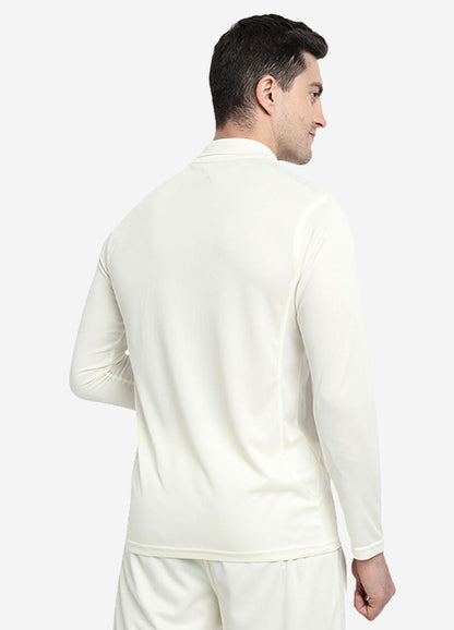 Shrey Match White Long Sleeve T-shirt