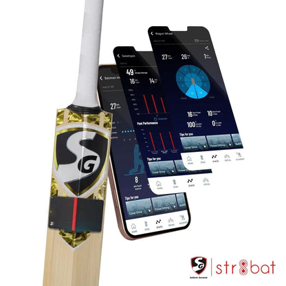 SG HP Flame Cricket Bat (with SG Str8bat Sensor)