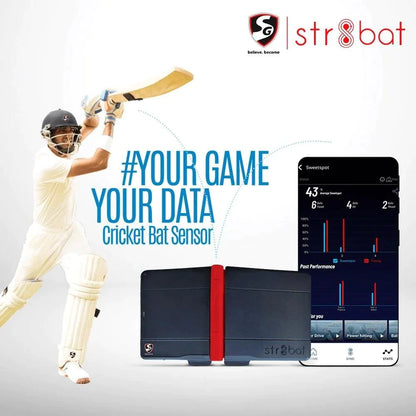 SG HP Flame Cricket Bat (with SG Str8bat Sensor)